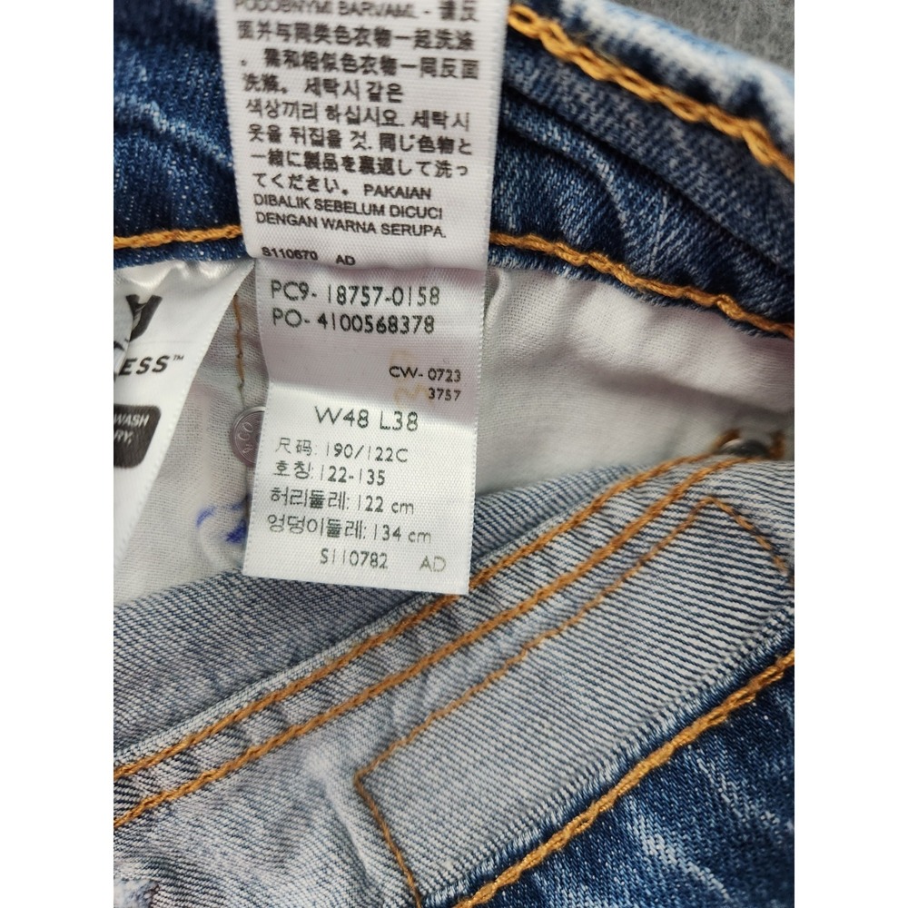 NEW LEVIS 541 Athletic Taper Jeans Stretch All Seasons Big & Tall 46x35 READ - Picture 15 of 16